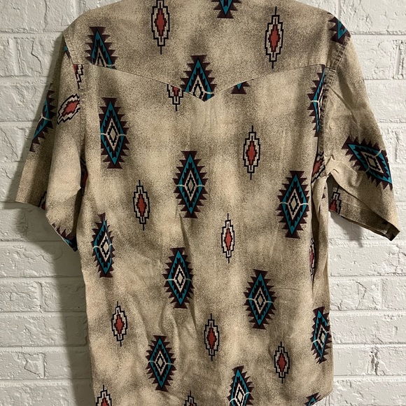 Vintage southwest Wrangler button down EUC - Picture 3 of 3